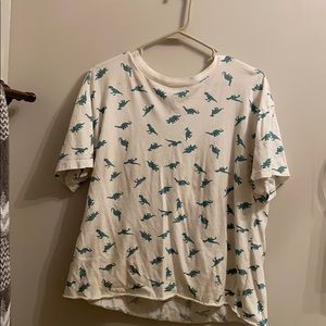 Dinosaur print tee